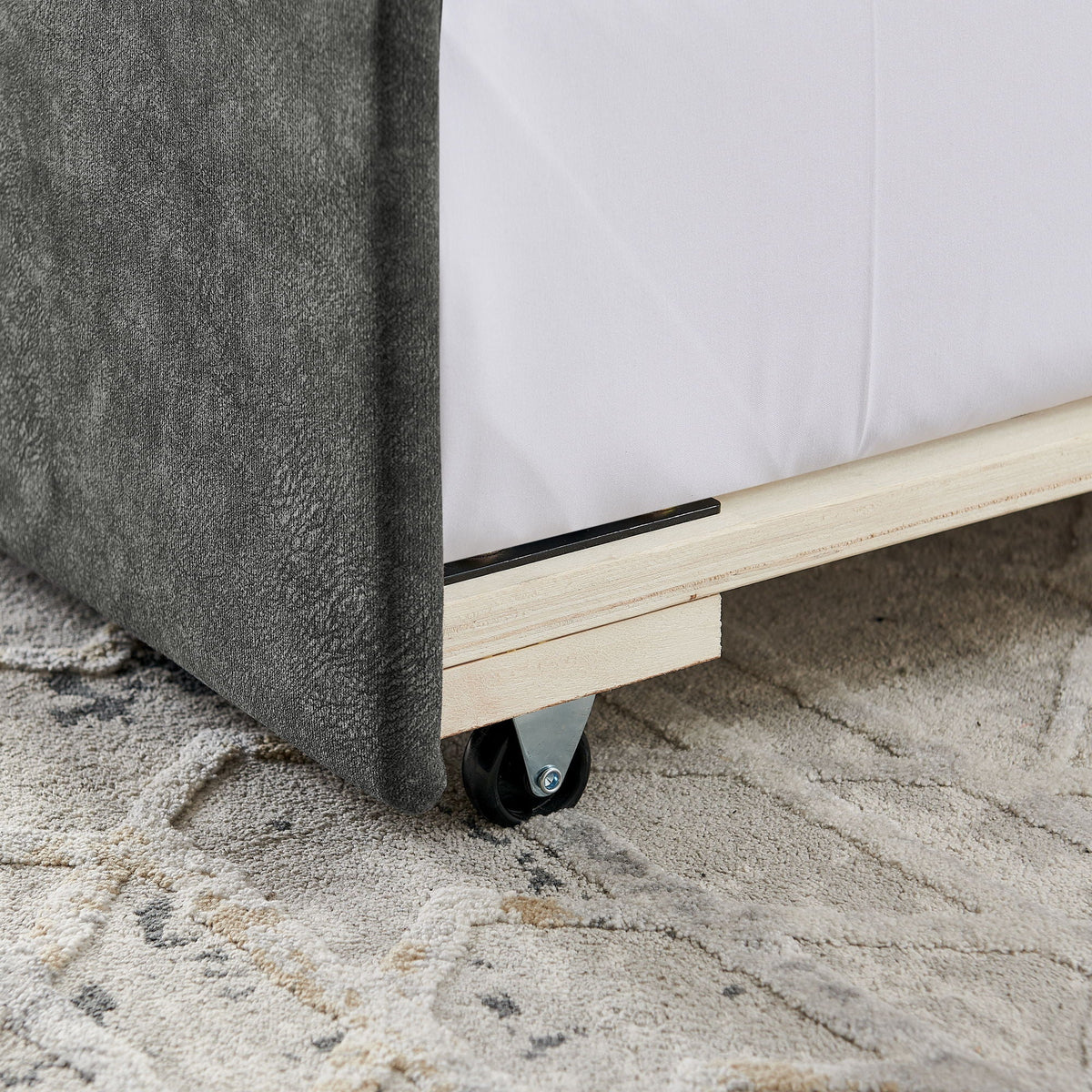 Upholstered Daybed With USB Charging & Pull Out Bed, photo 32 of 40