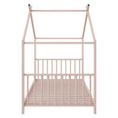 Metal House Platform Bed With Modern Design And Durable Frame by HouseOfZazla