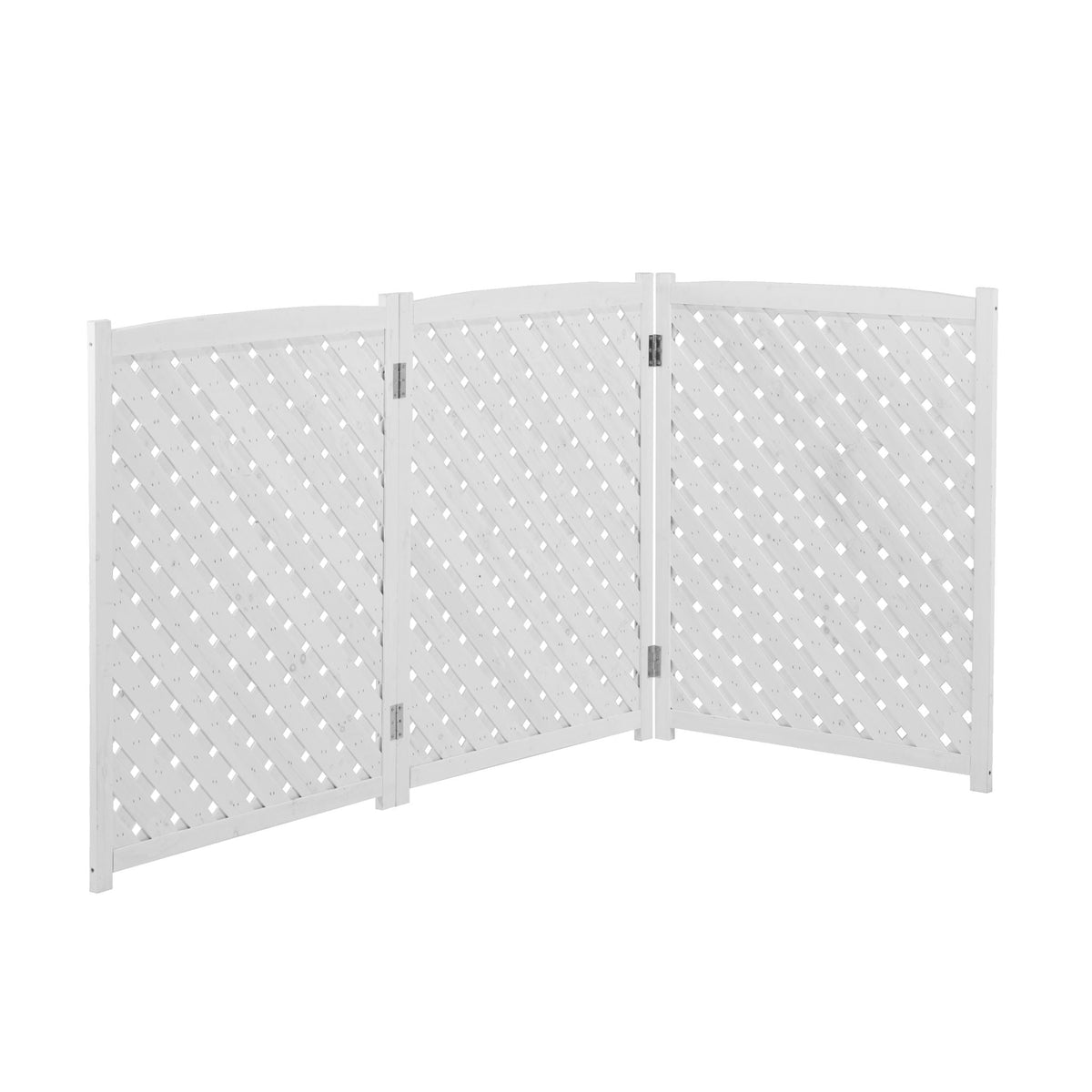 Outdoor 3 Panel Air Conditioner Fence Screen, photo 13 of 19