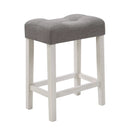 4 Piece Bar Table Set with Power Outlet,Bar Table Set with Chairs,Sofa Bar Table with Stools,Behind Couch Table with 3 Padded Stools,for Living Room,Dining room, White & Grey by Montret