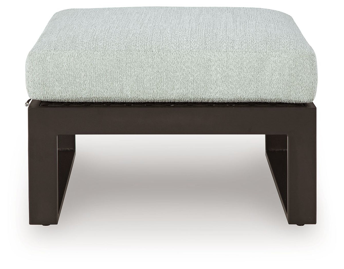 Beachloft - Ottoman With Cushion - Black / Gray, photo 4 of 6