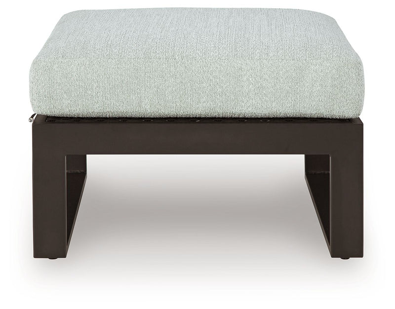 Beachloft - Ottoman With Cushion - Black / Gray, photo 4 of 6