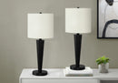 Contemporary Table Lamp Set of 2 with USB Port by HouseOfZazla