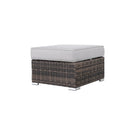 Stylish Outdoor Ottoman With Cushion For Comfort by Unique Piece Furniture