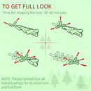Artificial Snow Christmas Trees with Frosted Branches