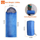 Camping Sleeping Bag for Adults & Teens – Moisture-Proof, 32–50℉