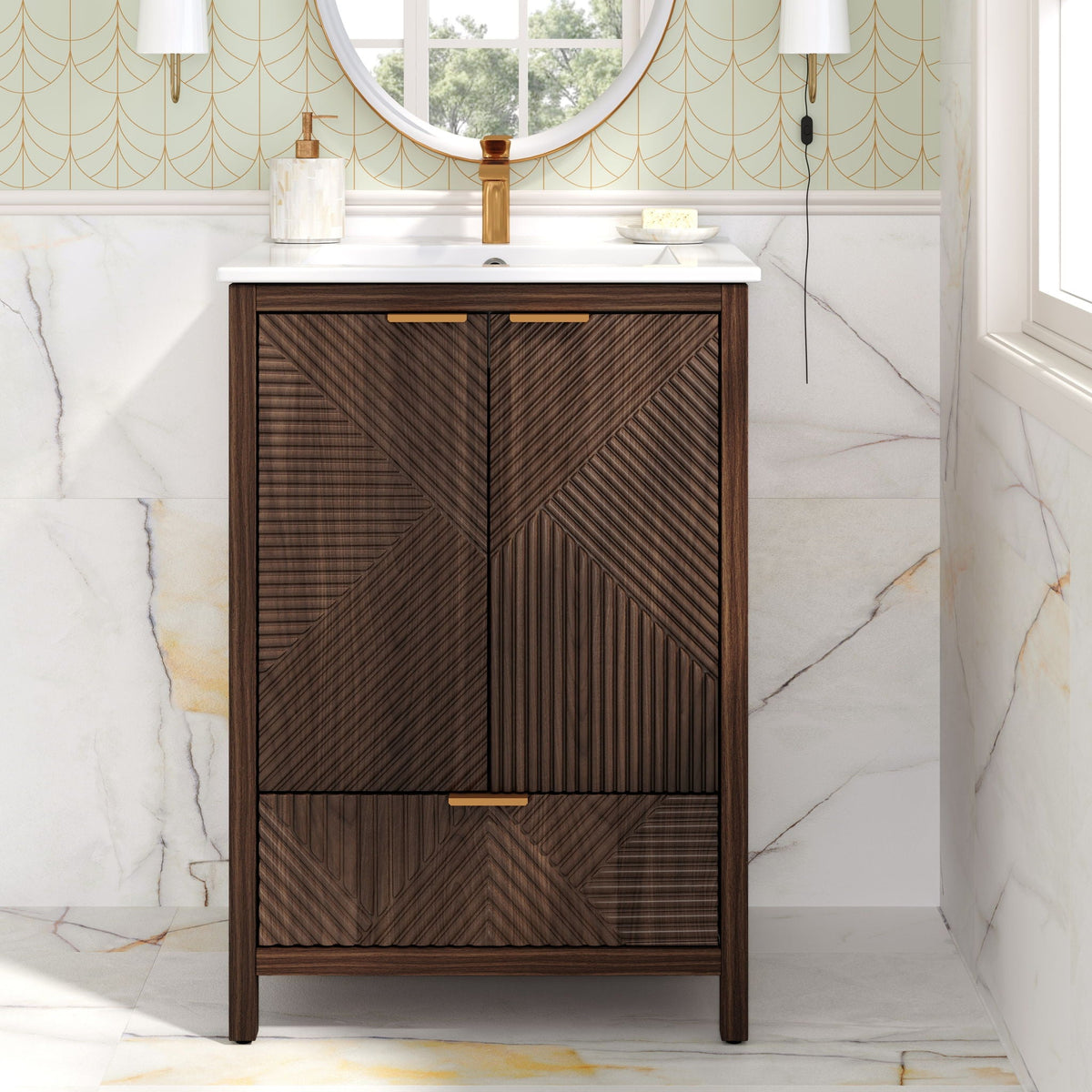 Modern Bathroom Vanity With Sink Combo, photo 35 of 40