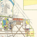 Vintage Map of McChord Air Force Base, 1951