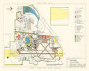 Vintage Map of McChord Air Force Base, 1951
