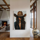 Whiskey Dust – Bold Western Cowgirl Print