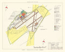 Vintage Map of McGhee-Tyson Airport, 1952
