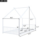 Metal House Bed