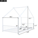 Metal House Bed by HouseOfZazla