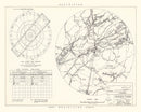Vintage Map of the McGhee-Tyson Airport Vicinity, 1952