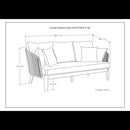 Carmel - Outdoor Sofa - Sand Drift