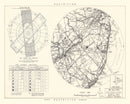 Vintage Map of the Mc Guire Air Force Base Vicinity, 1951