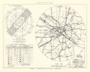 Vintage Map of the Minneapolis St. Paul International Airport Vicinity, 1951
