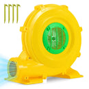 980W Bounce House Blower 1.31 HP Portable Air Pump Fan with Handle and Ground Stakes by LJGDeals
