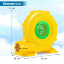 980W Bounce House Blower 1.31 HP Portable Air Pump Fan with Handle and Ground Stakes by LJGDeals