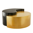 Ying Yang - Coffee Table - Gold / Black