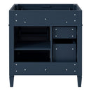 Bathroom Vanity With 2 Drawers And Tip-Out Drawer, Storage Cabinet by Unique Piece Furniture