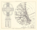 Vintage Map of the O'Hare International Airport Vicinity, 1951