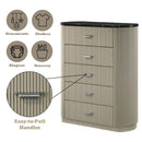 Travonte - Chest - Gray / Beige by Unique Piece Furniture