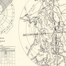 Vintage Map of the Paine Air Fore Base Vicinity, 1952