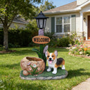 Corgi Dog Planter Garden Decor by HouseOfZazla