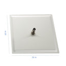 16" Square Rainfall Shower Head Fixed Wall Mount With Full Body Coverage & Self Cleaning Silicone Nozzles