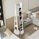 Swivel Jewelry Cabinet With Full Length Mirror by Unique Piece Furniture