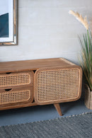 Teak Cabinet - Natural Wood / Brown by Unique Piece Furniture