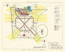 Vintage Map of Suffolk County Air Force Base, 1951