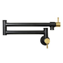 Copper Pot Filler Kitchen Faucet Wall-Mounted - AK98266-C