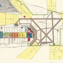 Vintage Map of Traux field, 1952