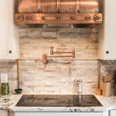 Copper Pot Filler Kitchen Faucet Wall-Mounted - AK98288C