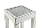Noralie Mirrored & Faux Diamonds End Table by HouseOfZazla
