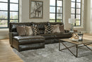 Como - 3 Piece Italian Leather Match Reclining Sectional by Unique Piece Furniture