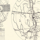 Vintage Map of the Hill Air Force Base Vicinity, 1952