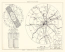 Vintage Map of the Kelly Air Force Base Vicinity, 1952