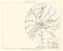 Vintage Map of the Mallory Specialized Air Force Depot Vicinity, 1952