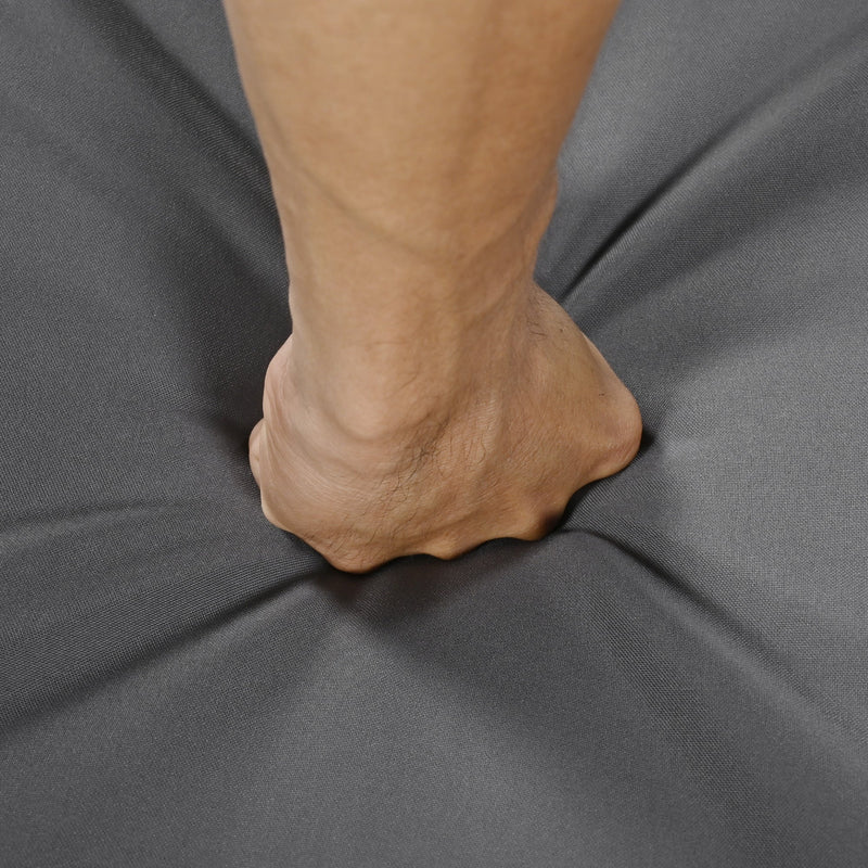 5 Pieces Patio Furniture Chair Sets, Patio Conversation Set With Wicker Cool Bar Table, Ottomans,Outdoor Furniture Bistro Sets for Porch,Backyard,Balcony,Poolside Grey