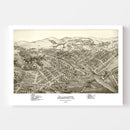 Vintage Map of Jeannette, Pennsylvania 1897