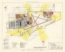 Vintage Map of Norton Air Force Base, 1952