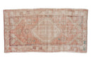 2.5x5 Vintage Distressed Oushak Rug Runner