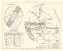 Vintage Map of the Norton Air Force Base Vicinity, 1952