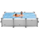 690/978/1158/1617 Gal Outdoor Family Swimming Pool with Metal Frame by LJGDeals