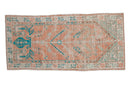 2.5x5.5 Vintage Distressed Oushak Rug Runner