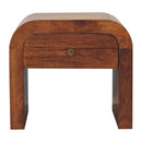 Mini Darcy - Nightstand With Curved Edges by HouseOfZazla