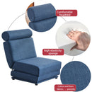 Foldable Single Chair Sofa Bed With Pillow, Easy To Store, Breathable And Wearable by HouseOfZazla